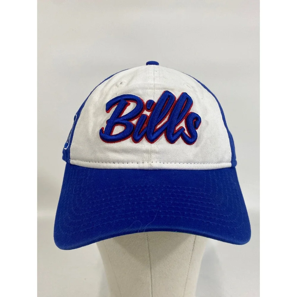 New Era 9TWENTY Buffalo Bills Womens Hat Blue White 1960 Adjustable‎ NFL Cap